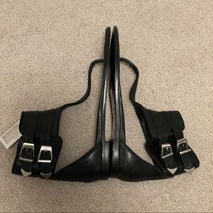 Zara Leather Gladiator Sandals